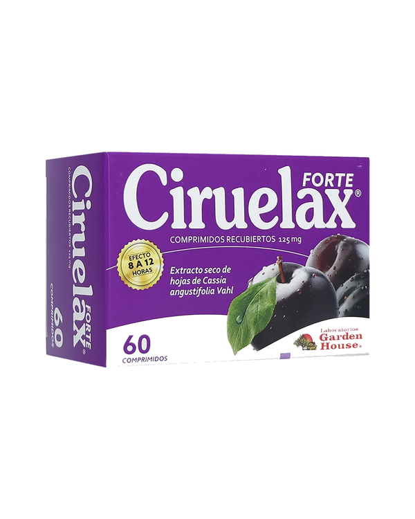 Laxante Ciruelax Forte 125 Mg 60