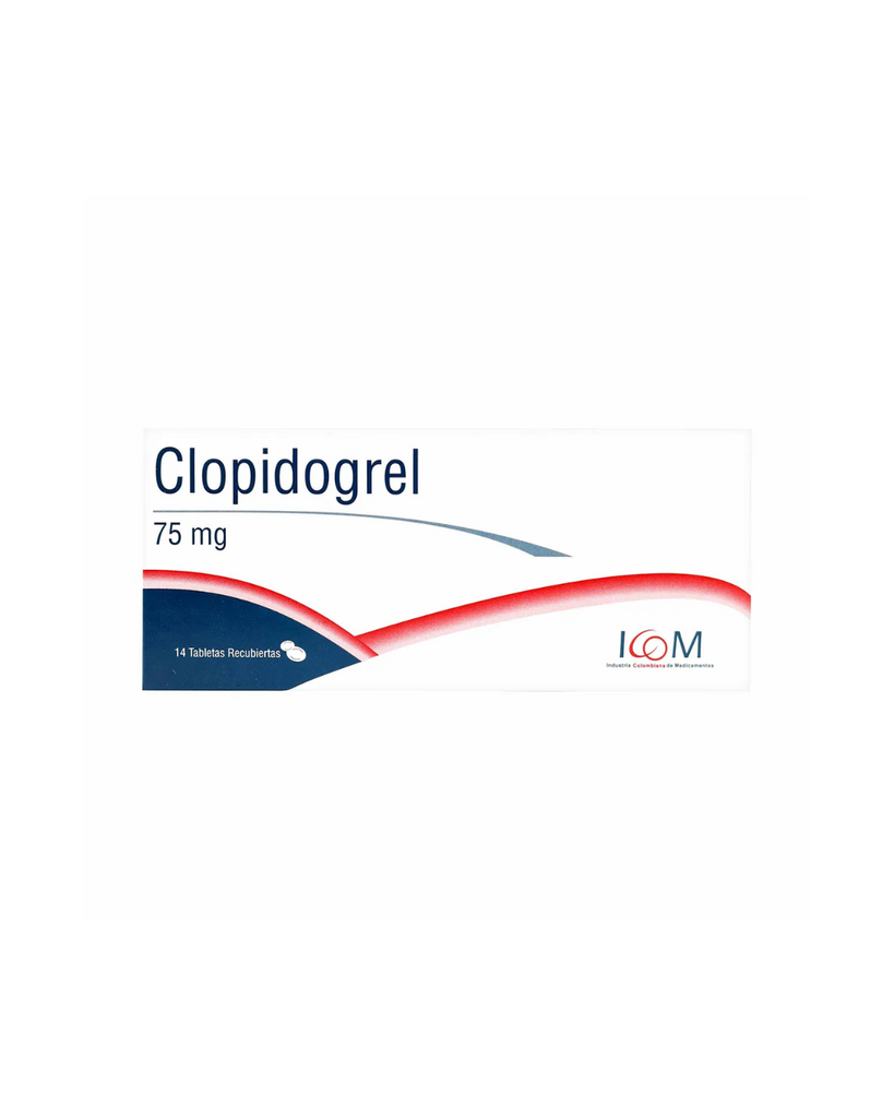Clopidogel 75 Mg Caja X 14 Tabletas