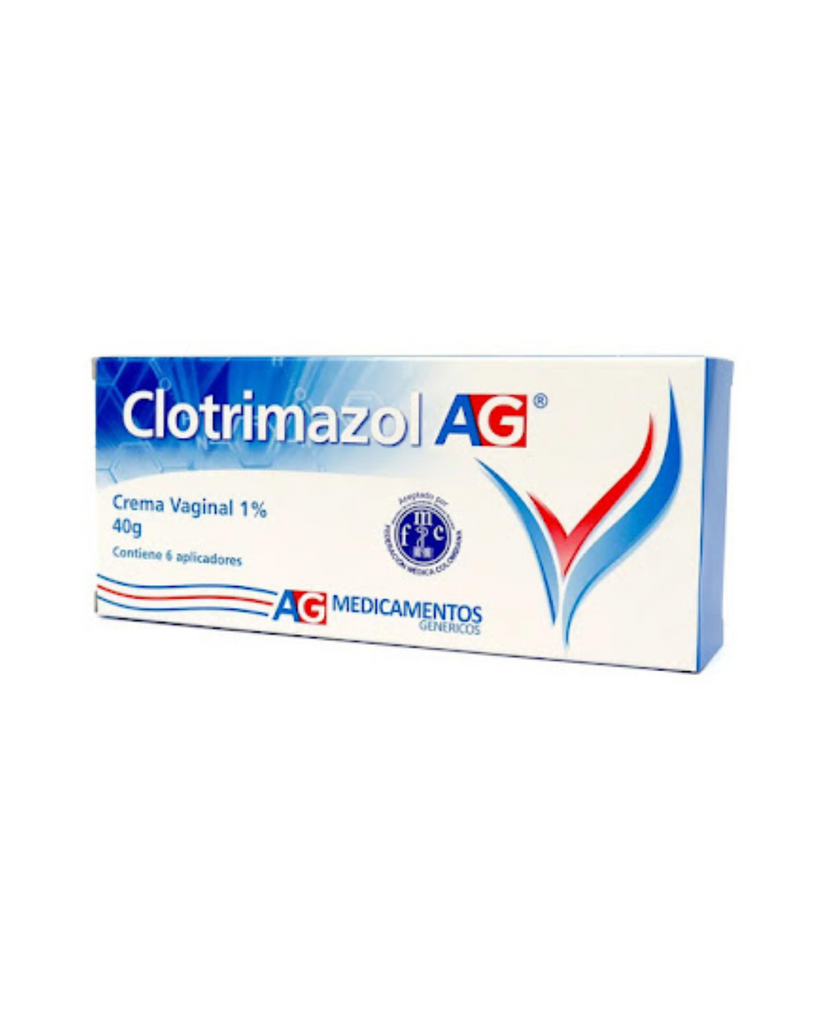 Clotrimazol AG 1% Crema Vaginal Caja 40 Gr