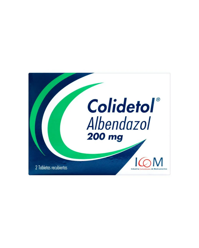 Colidetol 200 Mg Icom Caja X 2 Tabletas Recubiertas.