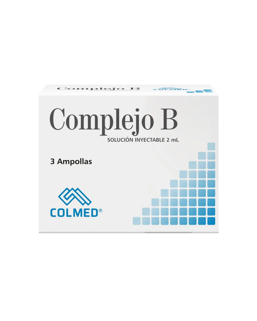 Complejo B Colmed Solucion Inyectable 2ml X 3