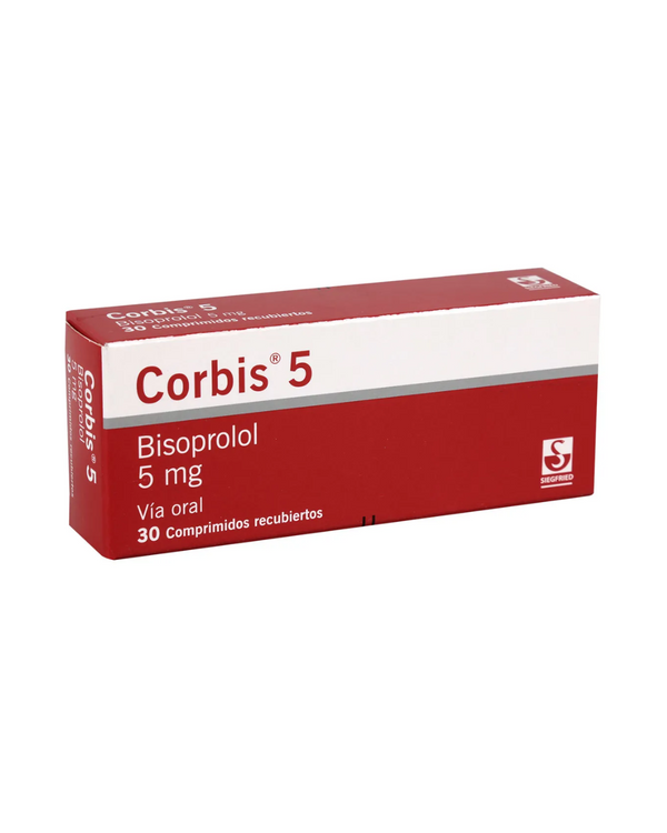 Corbis 5 Mg Comprimido Recubierto