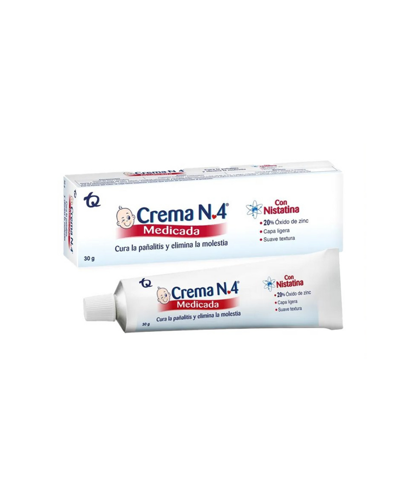 Crema N.4 Medicada 30gr Bebe