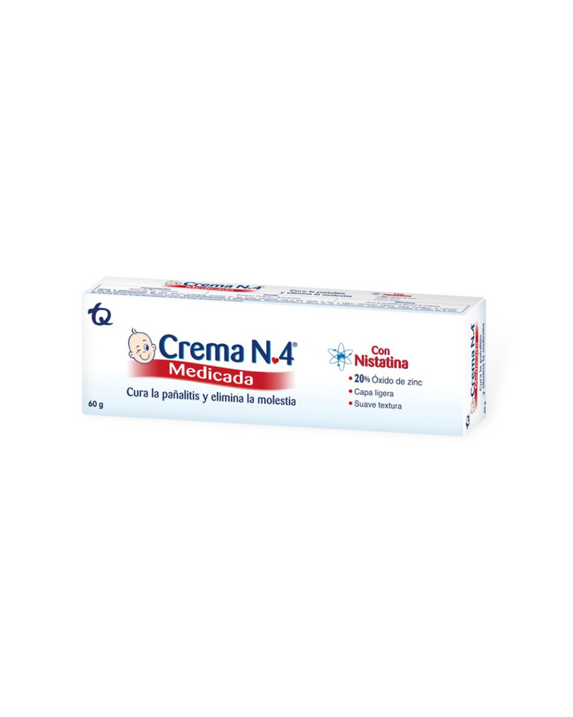 Crema N.4 Medicada 60gr Bebe