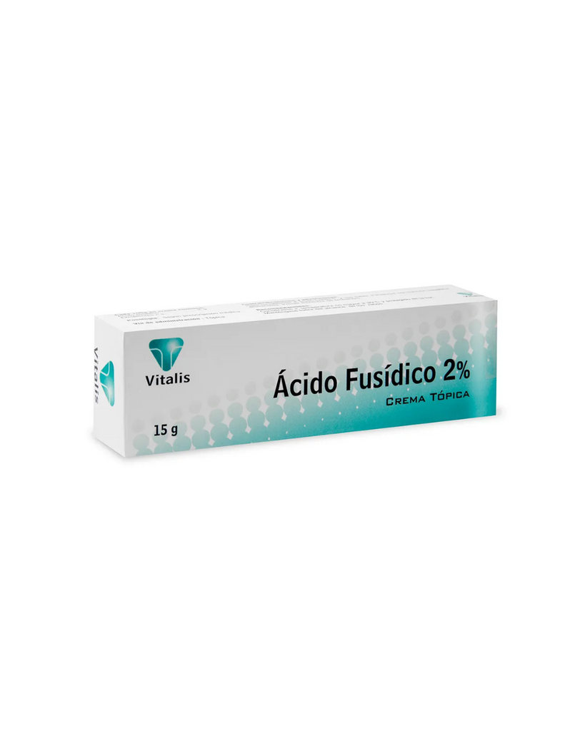 Crema Tópica Ácido Fusídico 2% Vitalis Tubo X 15 G.