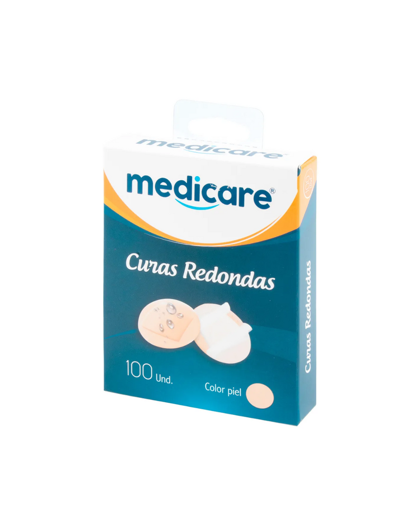 Curas Redondas Medicare Piel Caja x 100 Uds