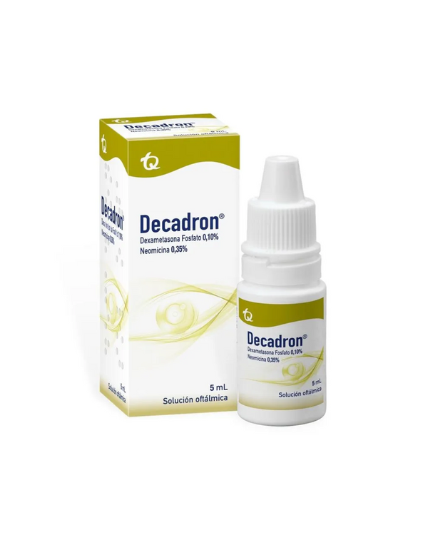 Decadron 0.10/0.35% Solucion Oftalmica Frasco X 5Ml