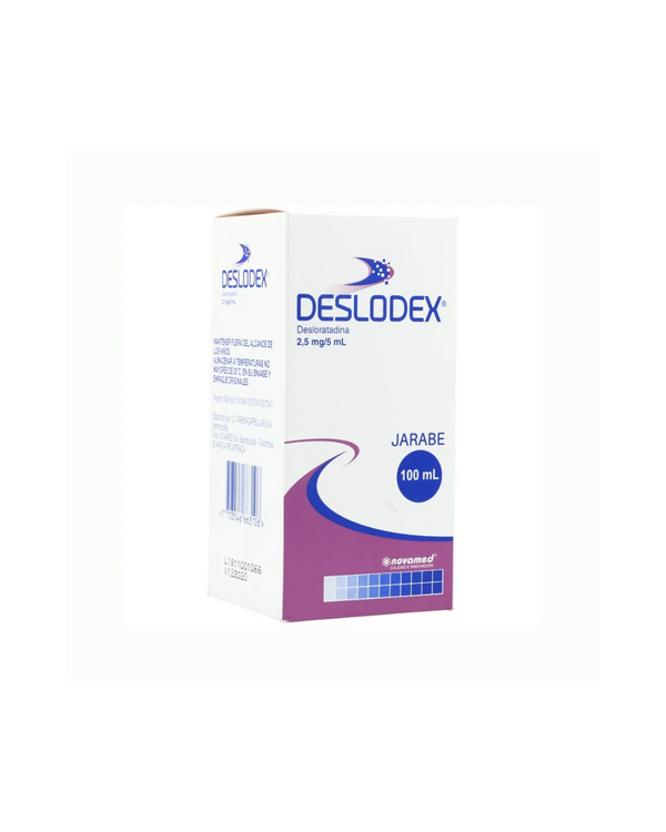 Deslodex 2.5Mg/5mL Jarabe Frasco X 100 mL