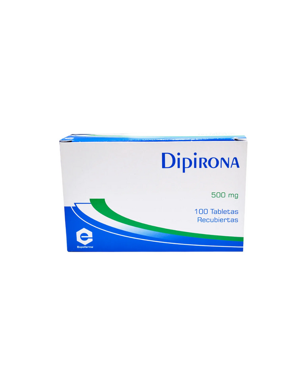 Dipirona 500 Mg Expofarma Caja X 100 Tabletas Recubiertas. / Sobre a 4.900