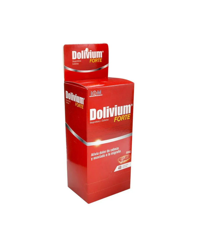 Dolivium Forte 400 Mg/60 Mg Icom Caja x 48 Cápsulas Blandas