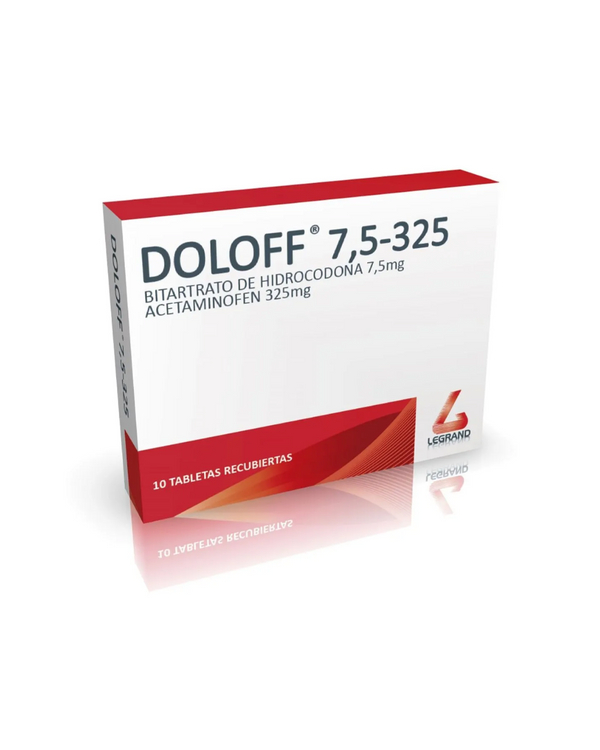 Doloff 7.5 - 325Mg X 10 Tabletas
