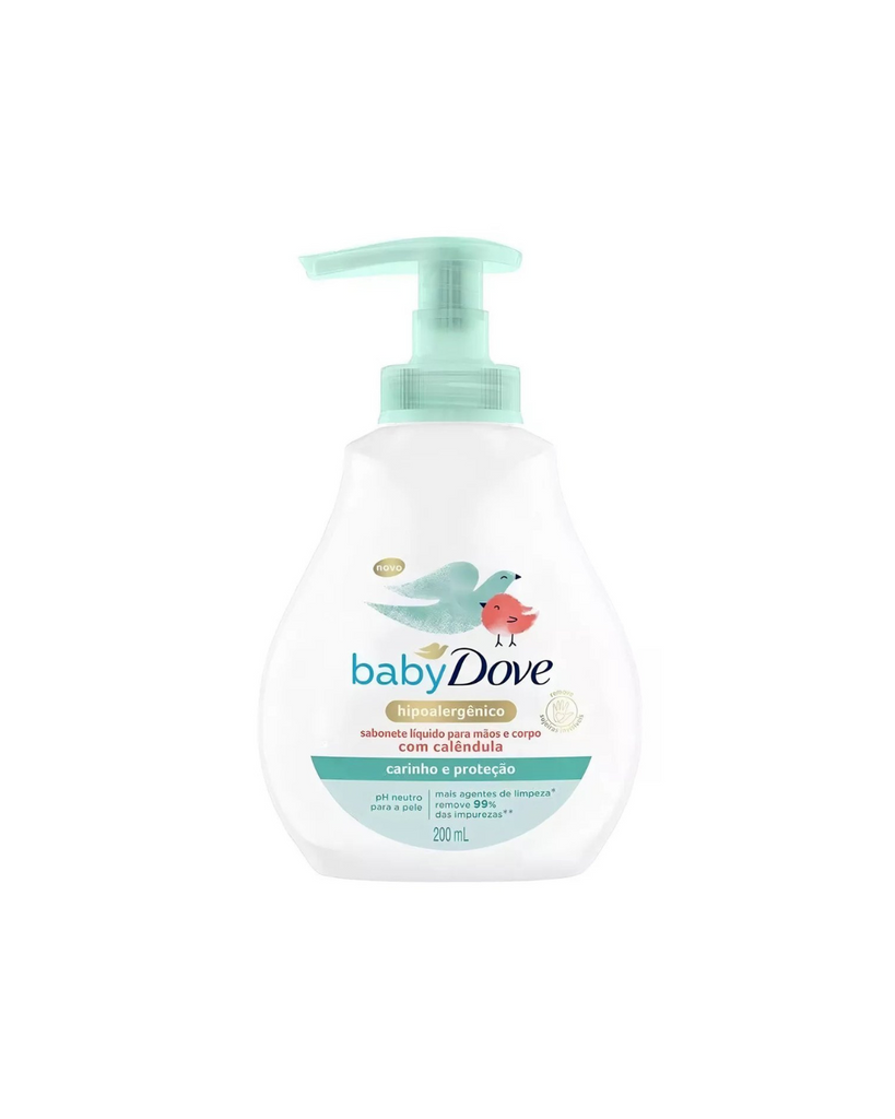 Dove baby jabón liquido 200ml hipoalergénico Bebe