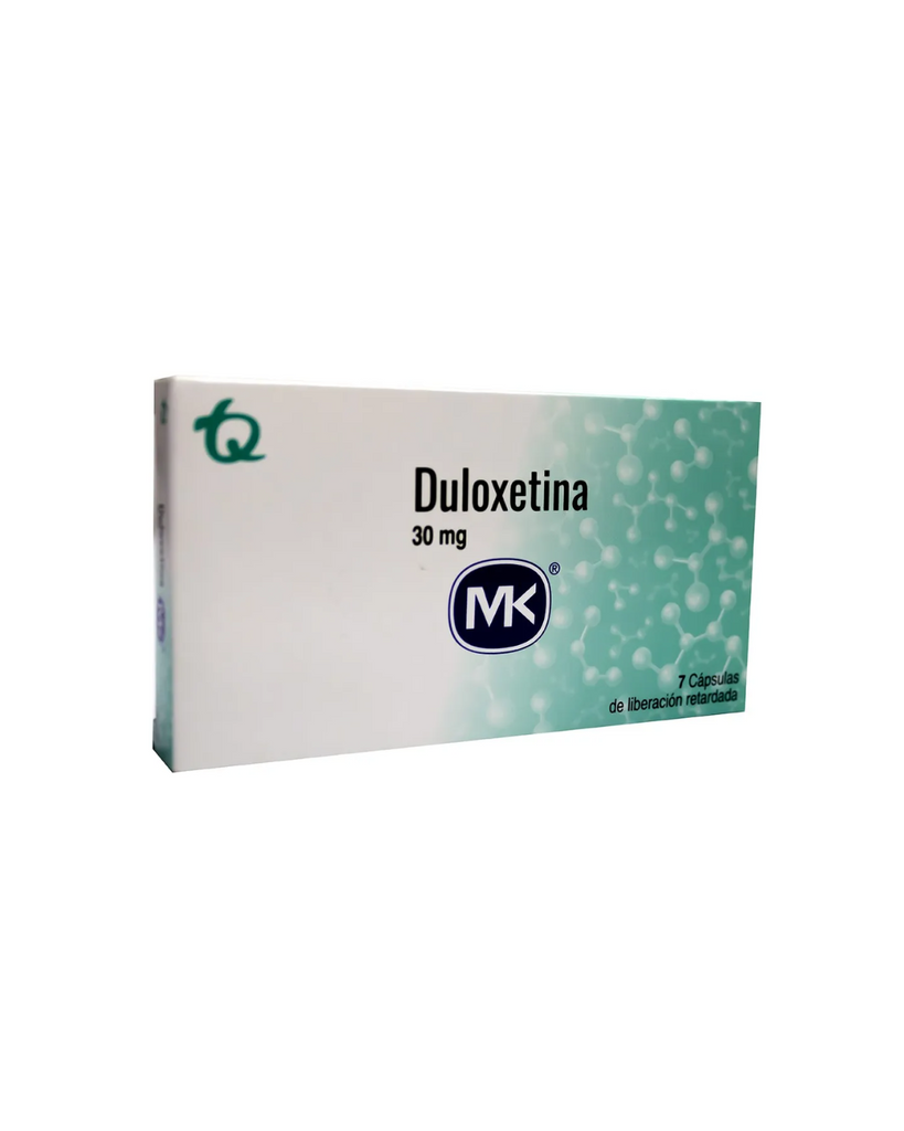 Duloxetina Cap 30Mg x7Capsulas Mk