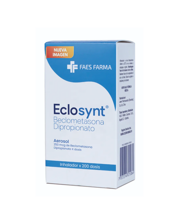 ECLOSYNT 250 MCG AEROSOL FRASCO X 200 DOSIS
