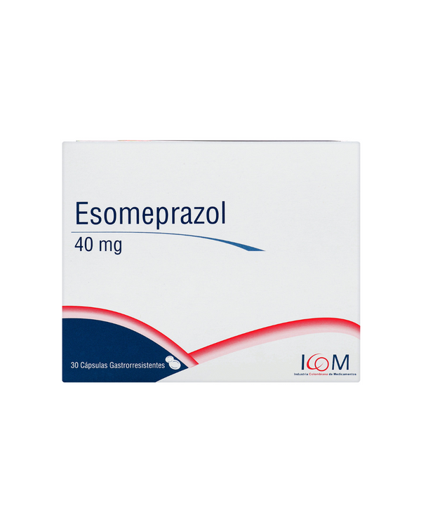 ESOMEPRAZOL 40 MG 30 CAPSULAS ICOM