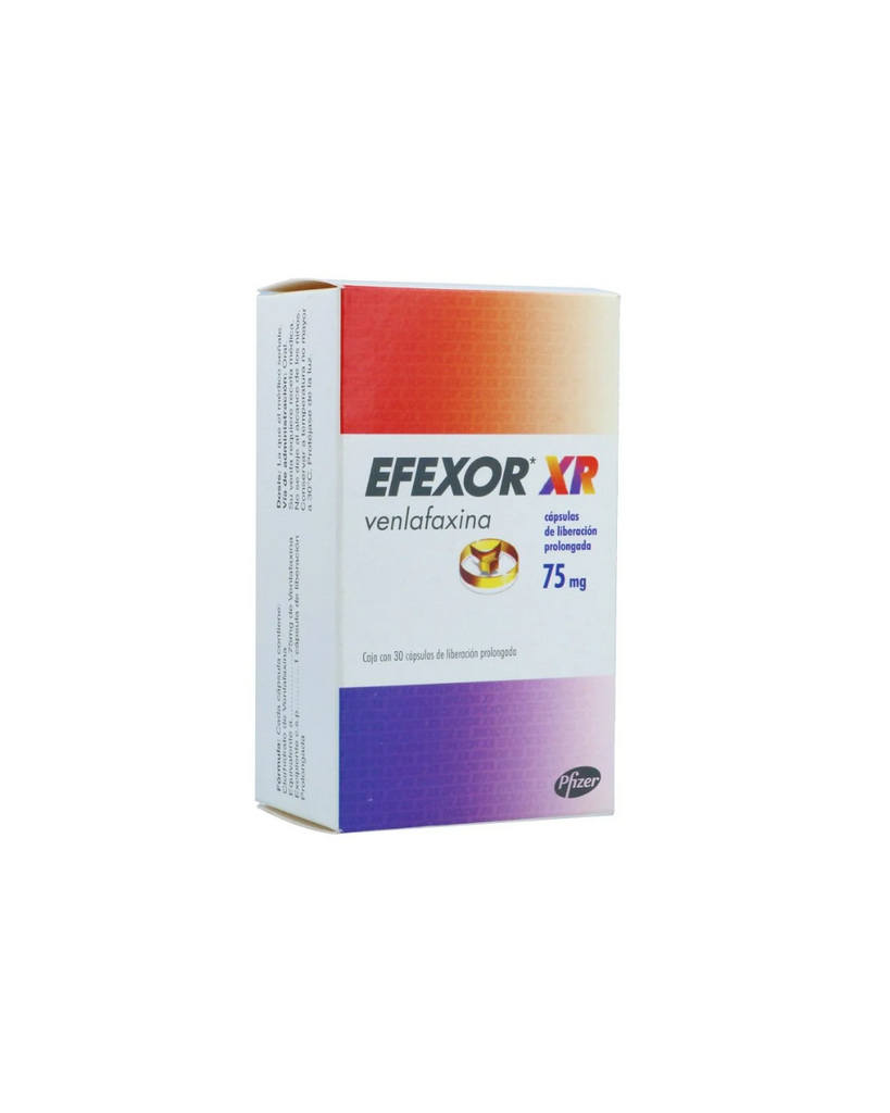 Efexor Xr Cápsulas Liberación Prolongada 75Mg Caja X 30