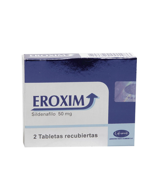 Eroxim 50 Mg Tableta Recubierta