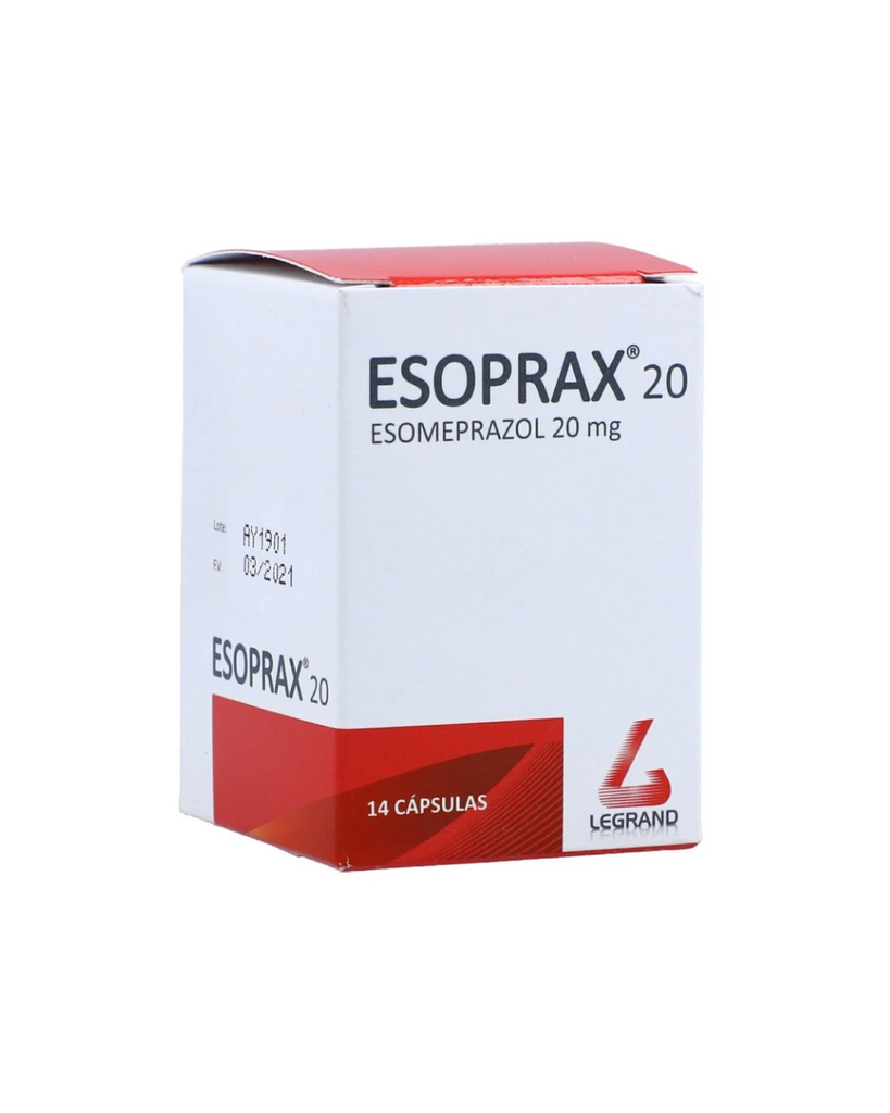 Esoprax 20Mg Cápsula Frasco X 14