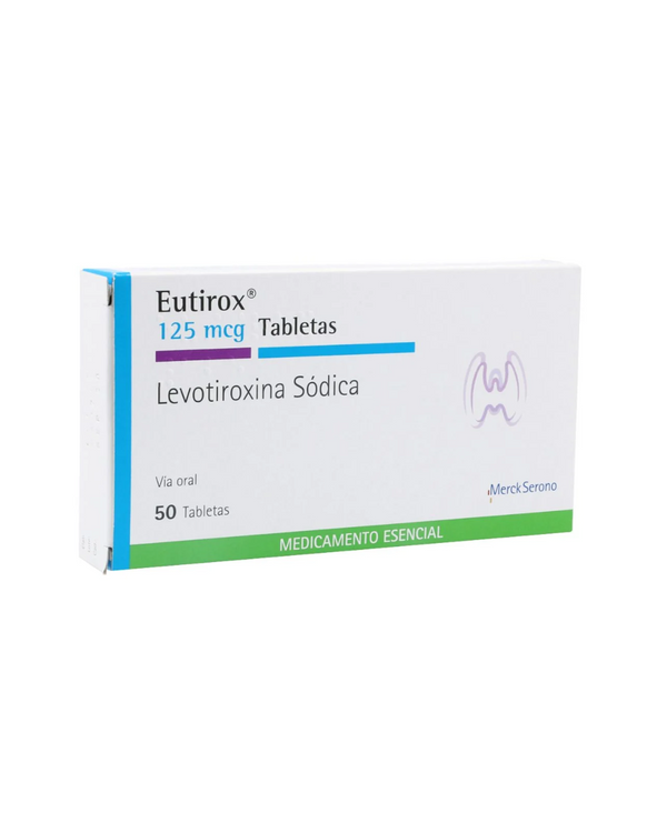 Eutirox 125Mcg Caja X 50 Tabletas