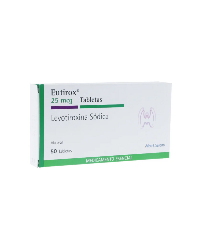 Eutirox 25Mcg Caja X 50 Tabletas