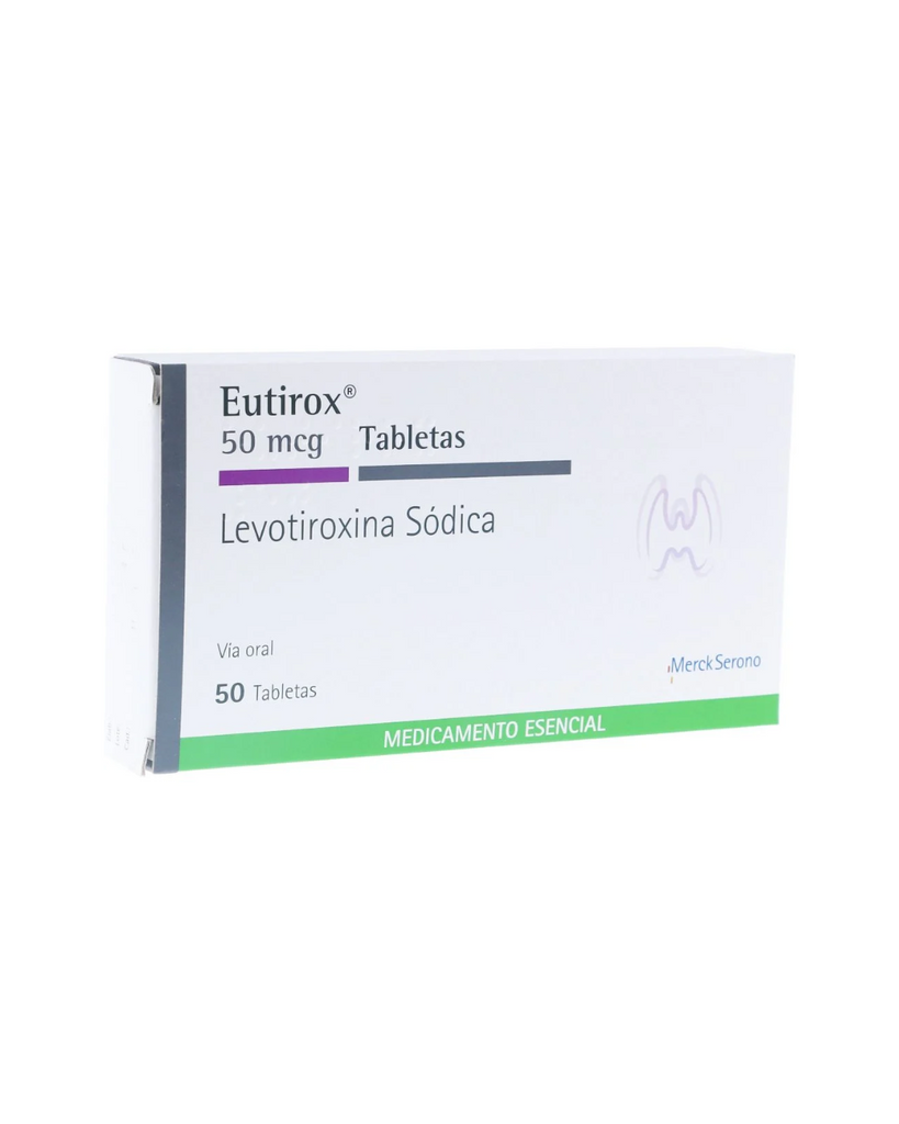 Eutirox 50Mcg Caja X 50 Tabletas
