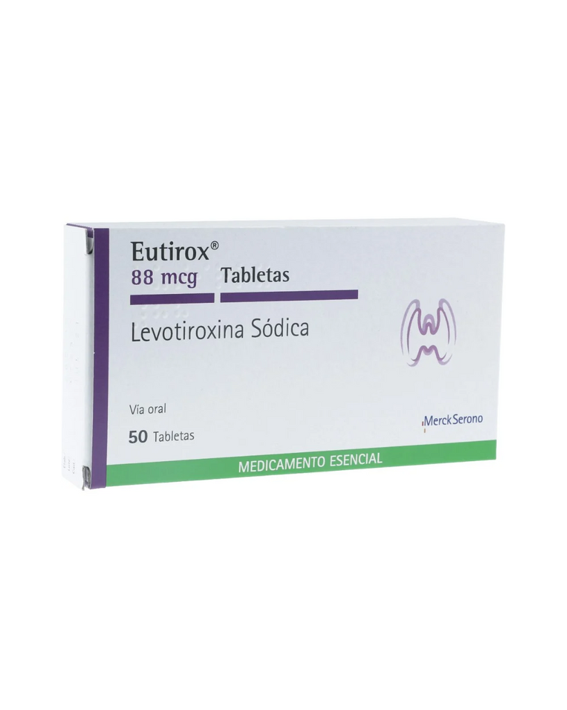 Eutirox 88Mcg Caja X 50 Tabletas