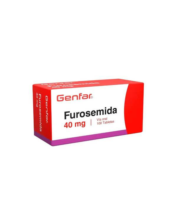 FUROSEMIDA GENFAR TABLETAS 40 MG