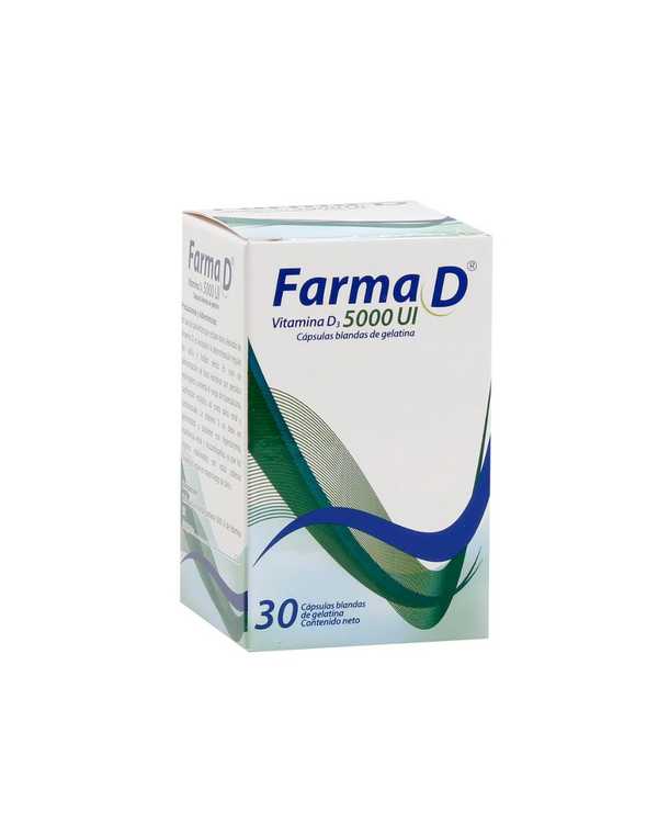 Farma D 5000 Ui Cápsula Blanda
