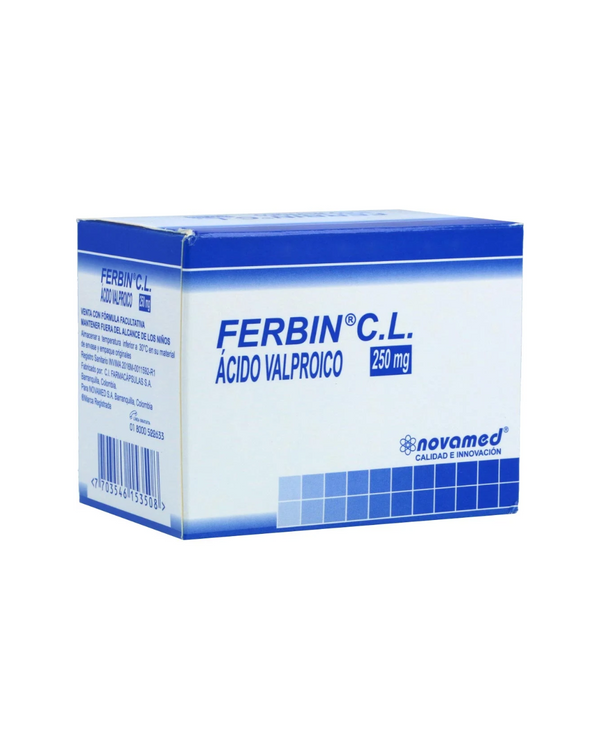 Ferbin C. L. Cápsulas Duras con Contenido Líquido 250Mg Blíster x 10