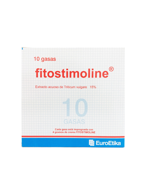 Fitostimoline Gasa Cicatrizante 10 X 10 Cm 10 Unidades