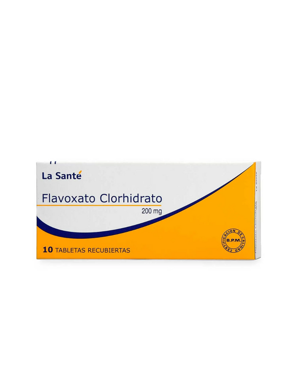 Flavoxato Clorhidrato 200 mg Tableta Recubierta La Santé