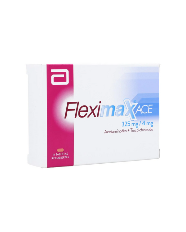 Fleximax Ace Tabletas Recubiertas (325+4)Mg Caja X 14
