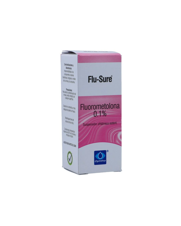 Flu-Sure Solución Oftálmica Estéril 0,1% Frasco X 5mL