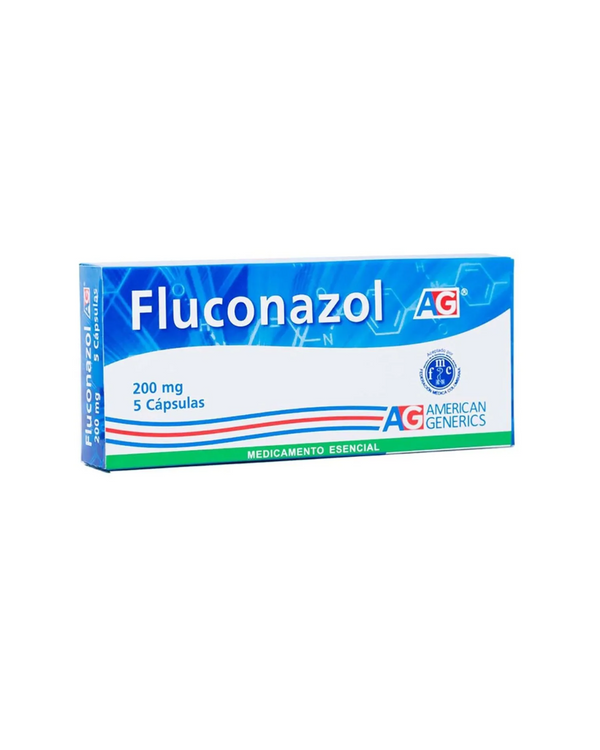 Fluconazol 200Mg Ag X 5 Capsulas