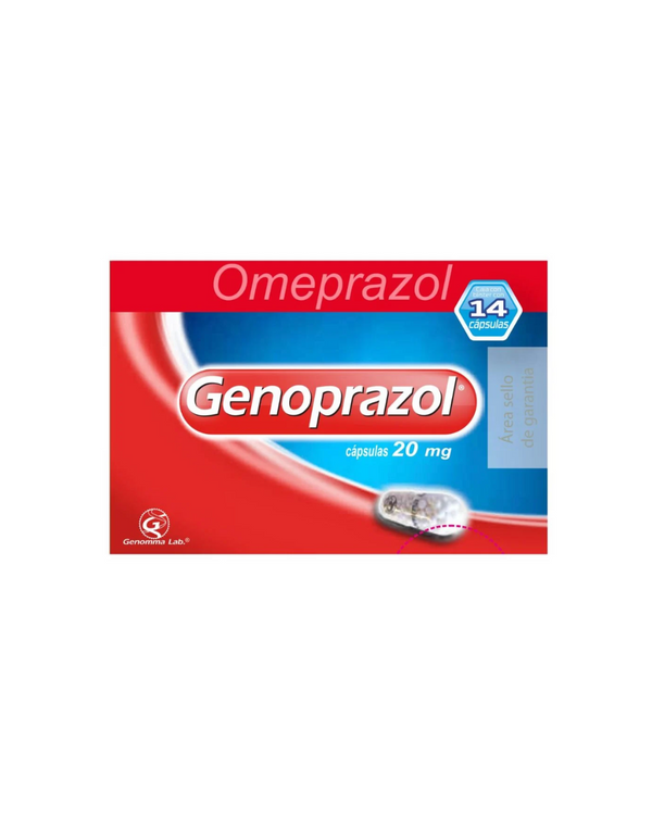 Genoprazol Cápsulas 20 Mg Caja x 14