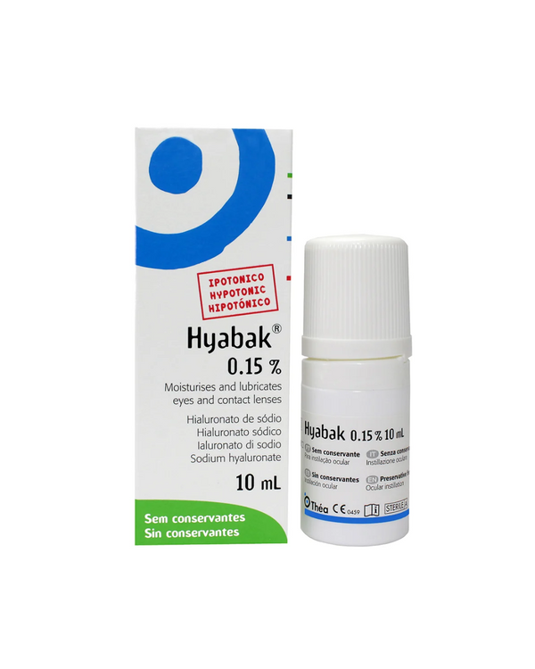 Hyabak 0.15% Frasco X 10 mL