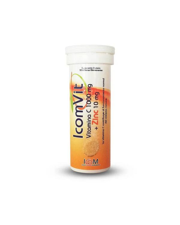 Icomvit Icom Naranja Tubo X 10 Tabletas Efervescentes