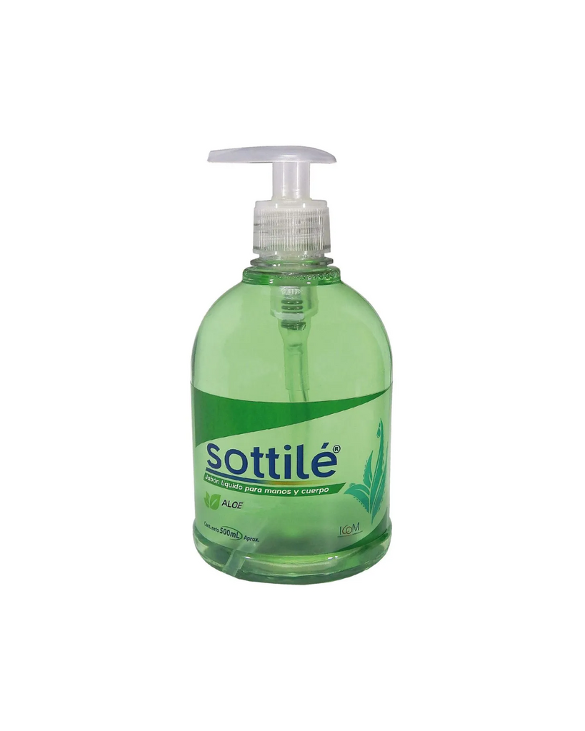 Jabon Antibacterial Sottile Aloe X 500Ml Icom