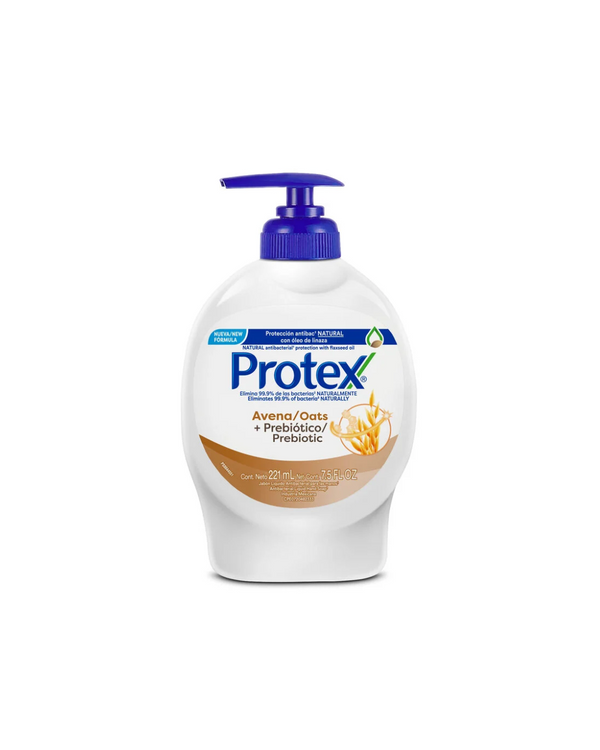 Jabón Líquido Avena Manos Protex Frasco X 221mL