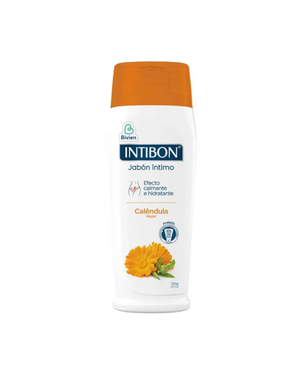 Jabón intimo INTIBON mujer caléndula x120 g
