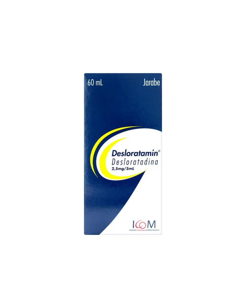 Jarabe Desloratamin 2.5 Mg/5 Ml Icom Frasco X 60 Ml