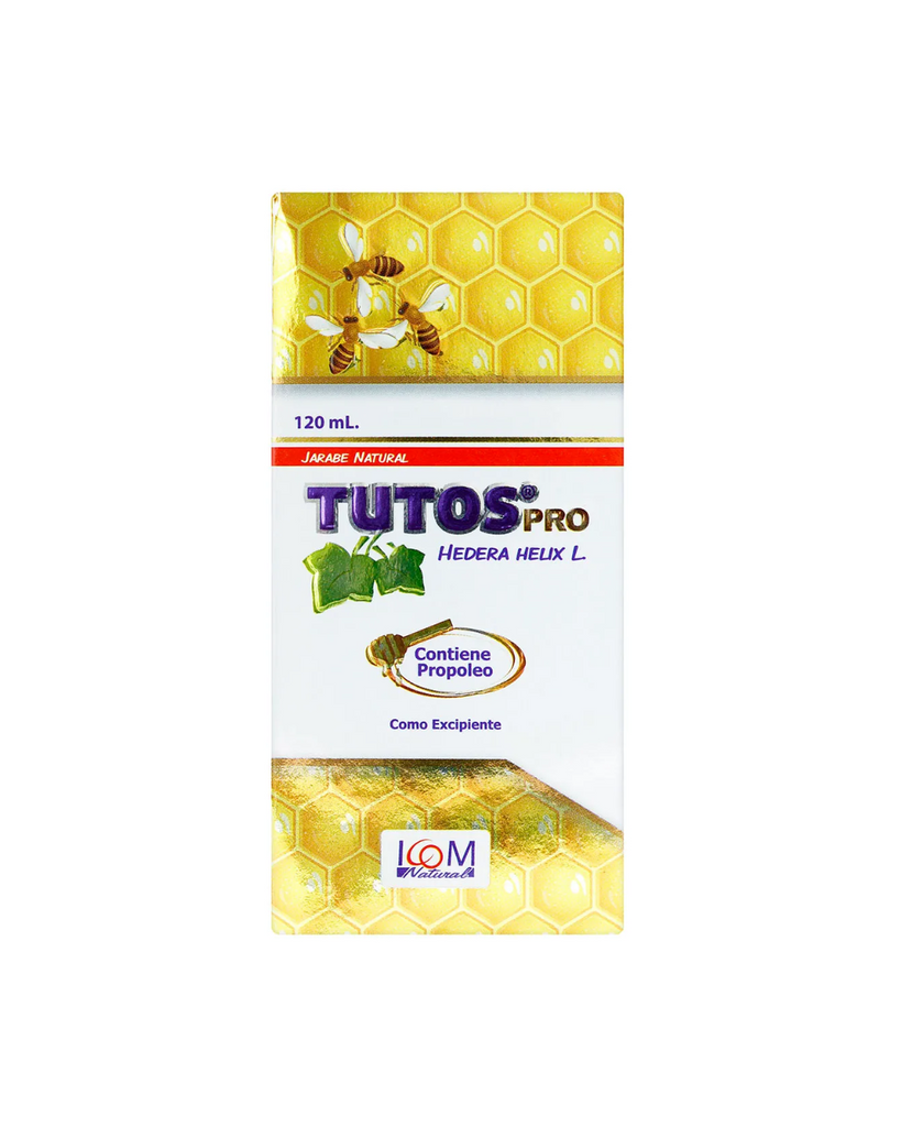 Jarabe Natural Icom Tutos Pro Hedera Helix L Frasco X 120 Ml