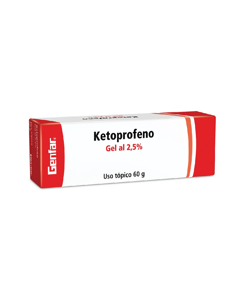 KETOPROFENO GEL 2.5% (GENFAR) Tableta