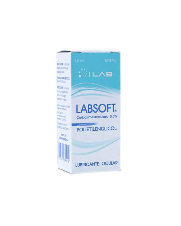 Labsoft Solución Oftálmica 0.5% Frasco X 15 mL