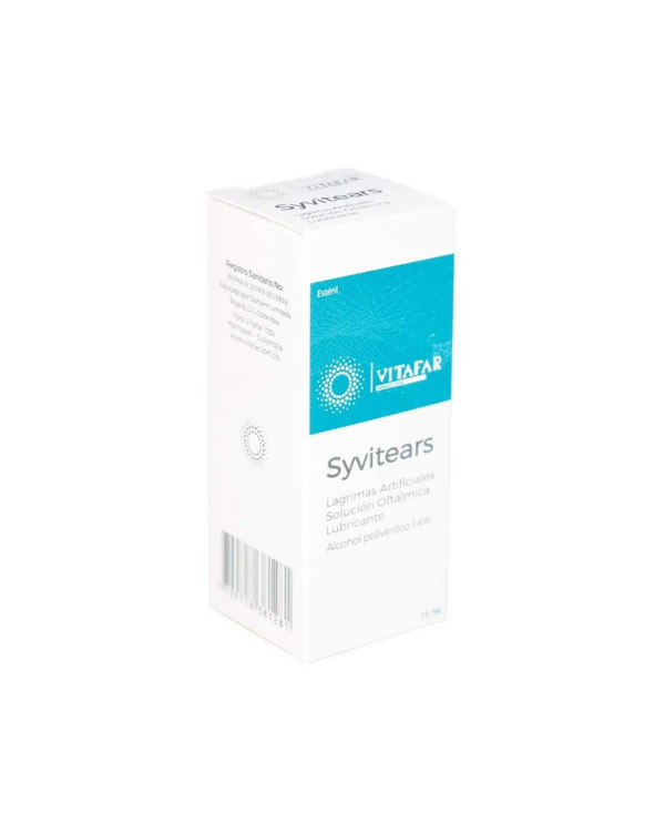 Lagrimas Artificiales Solución Oftálmica Lubricante Syvitears X 15 Ml