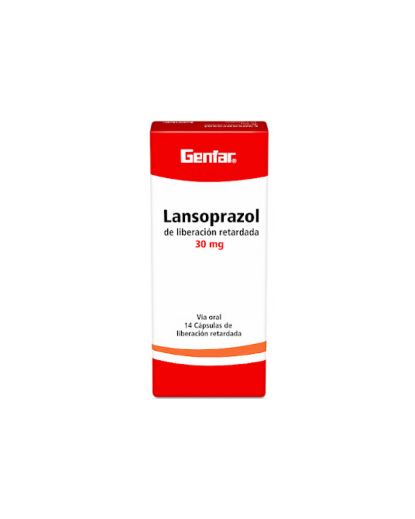 Lansoprazol Genfar 30 Mg Caja X 14 Cápsulas