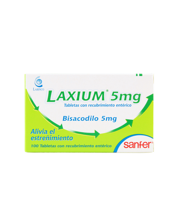 Laxium 5 mg 100 Tabletas