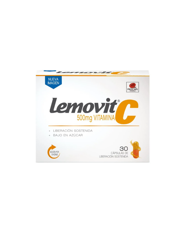 Lemovit 500mg Liberacion Sostenida X 30 Capsulas
