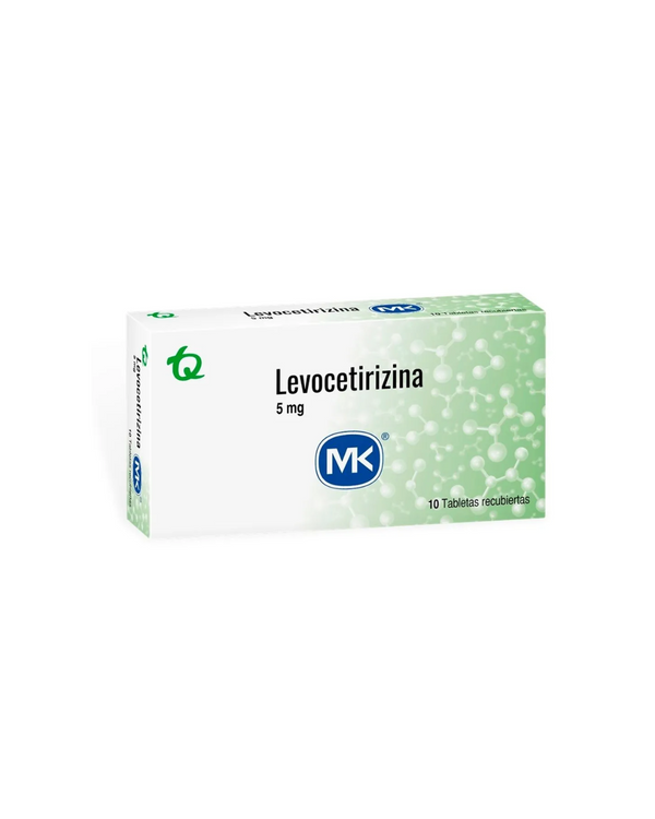 Levocetirizina Mk 5Mg Caja X 10 Tabletas Recubiertas