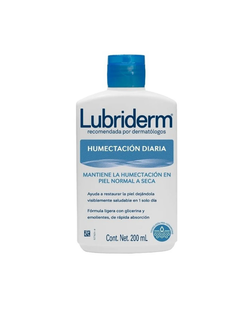 Lubriderm Tapa Azul 200ml Cream
